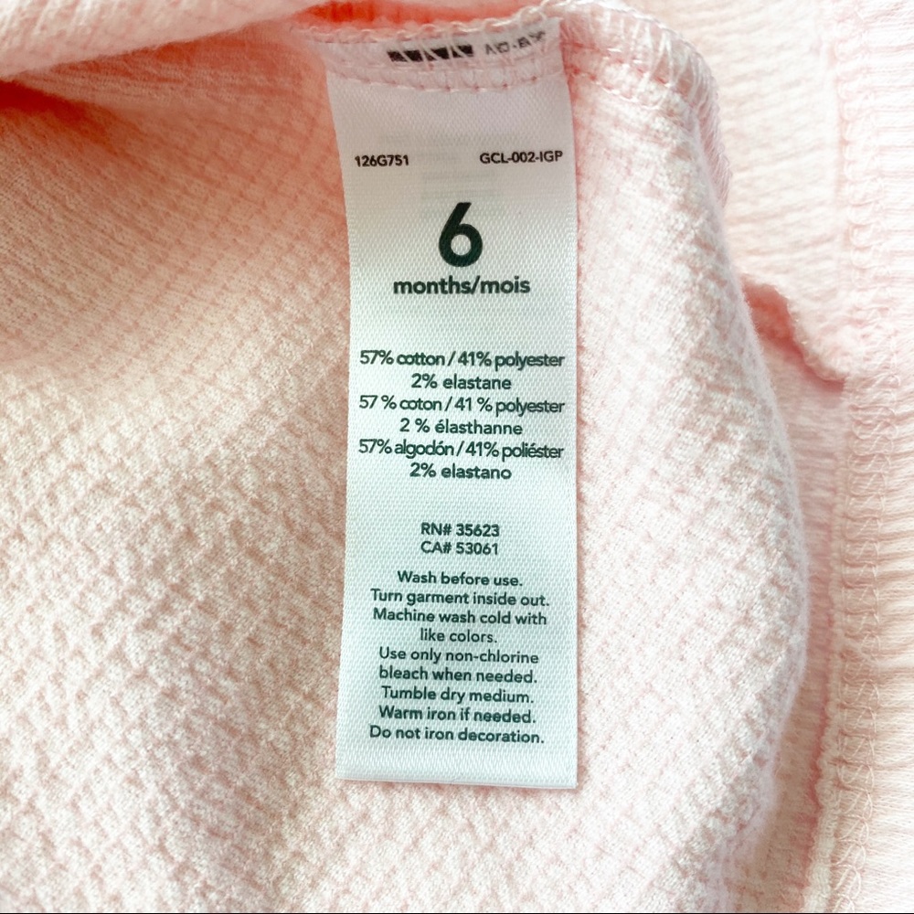 Carter’s Pink + White Button Cardigans - Picture 6 of 12